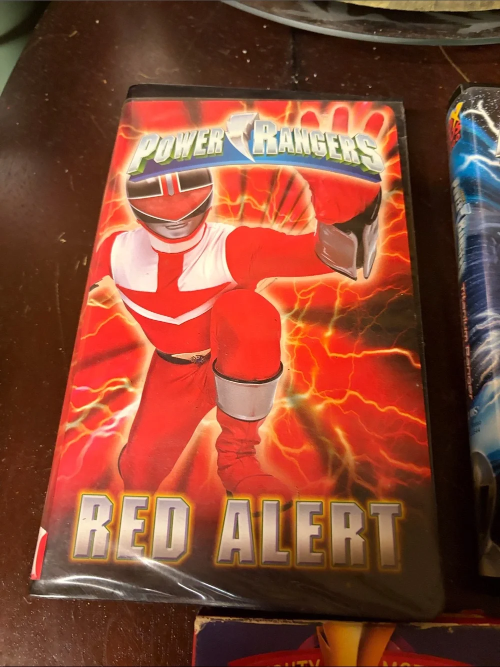 Power Ranger VHS Bundle - Red, Blue, Black